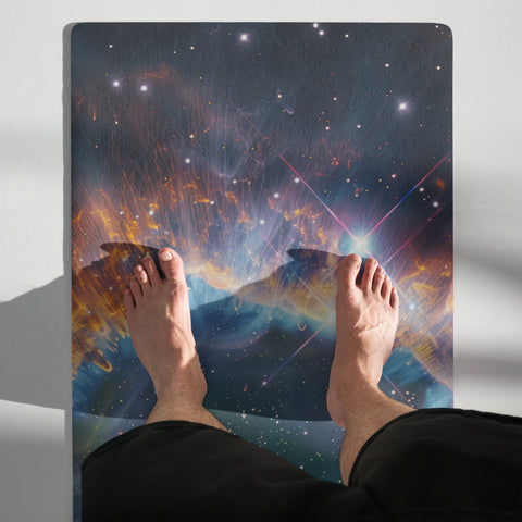 Ring Nebula Dreams Yoga mat