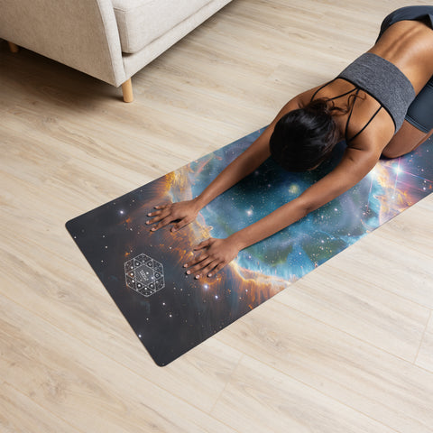 Ring Nebula Dreams Yoga mat