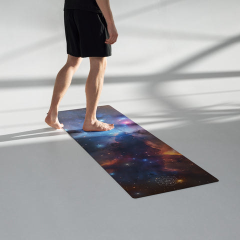 Runningman Nebula Dreams Yoga mat