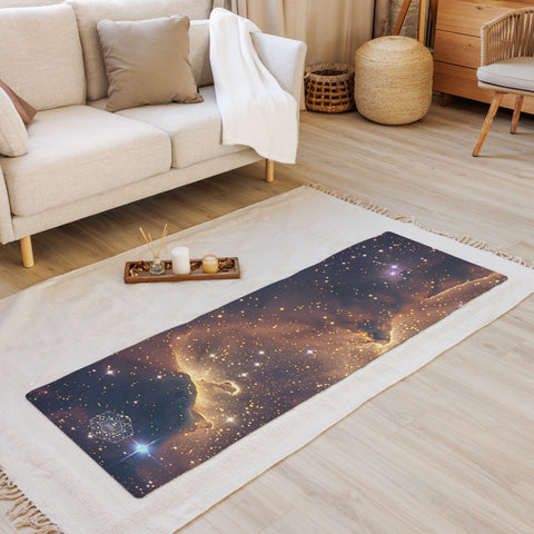 Snake Nebula Dreams Yoga mat