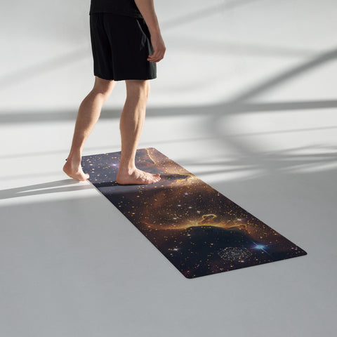 Snake Nebula Dreams Yoga mat
