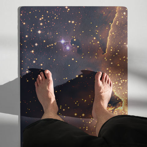 Snake Nebula Dreams Yoga mat