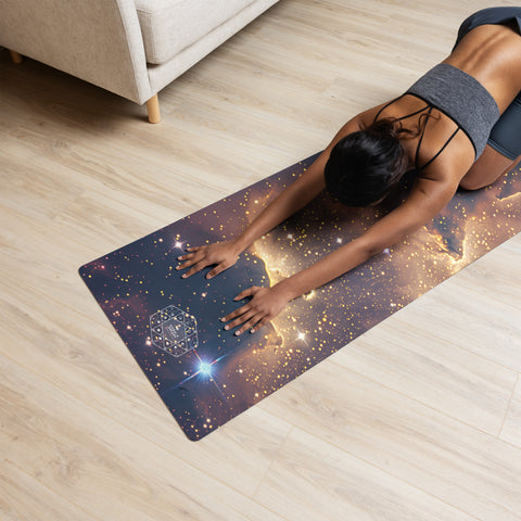 Snake Nebula Dreams Yoga mat