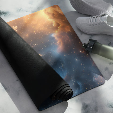Dumbbell Nebula Dreams Yoga mat