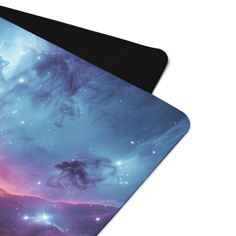 Crescent Nebula Dreams Yoga mat