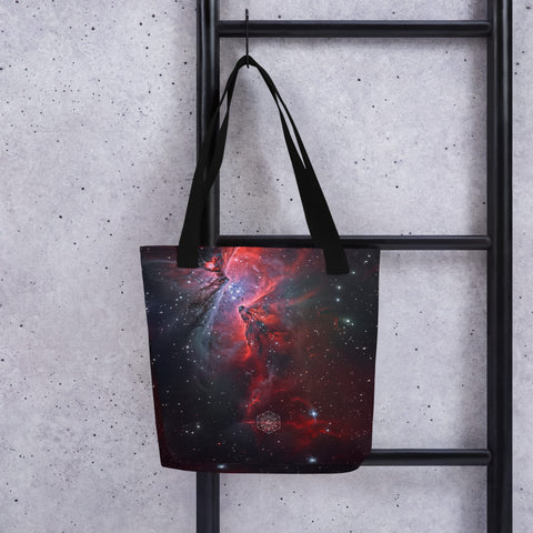 About my Brain Institute Bags Cone Nebula Dreams Tote bag