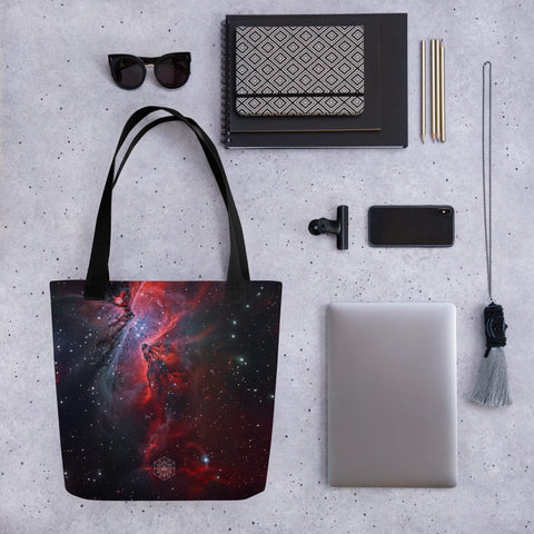 About my Brain Institute Bags Cone Nebula Dreams Tote bag