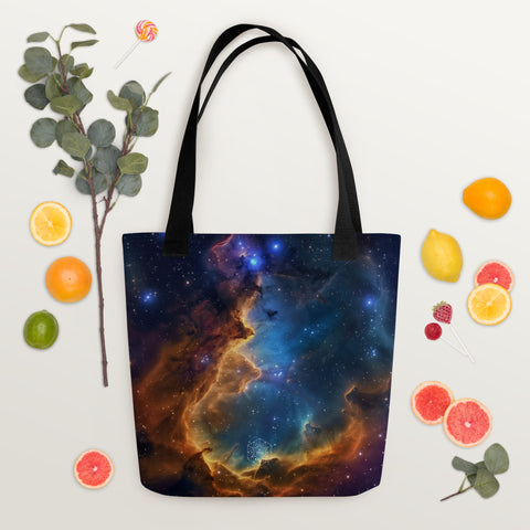 About my Brain Institute Bags Seagull Nebula Dreams Tote bag