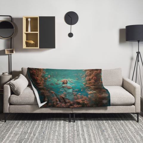 About my Brain Institute Blankets 50″×60″ Atargatis Goddess Throw Blanket