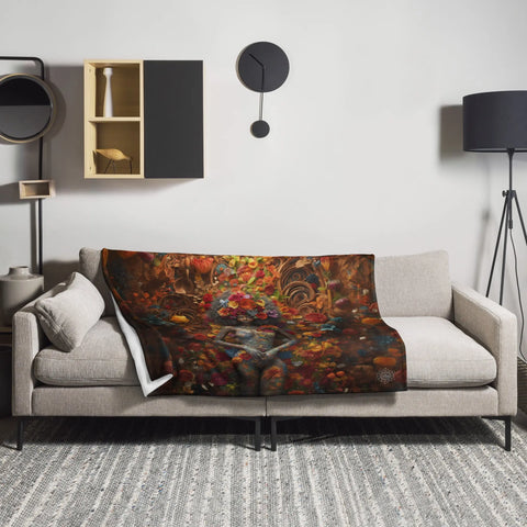 About my Brain Institute Blankets 50″×60″ Ezili Goddess Throw Blanket