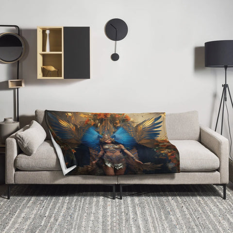 About my Brain Institute Blankets 50″×60″ Isis Goddess Throw Blanket