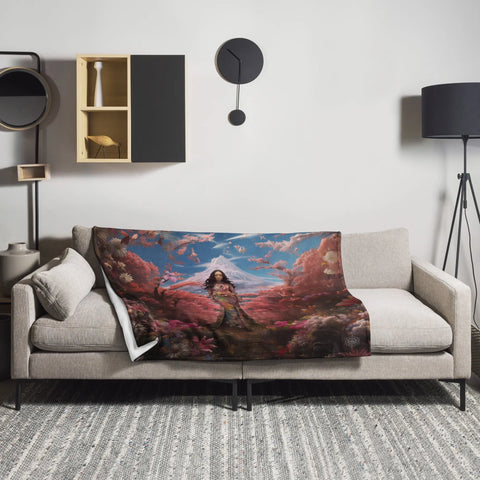 About my Brain Institute Blankets 50″×60″ Konohanasakuya Goddess Throw Blanket