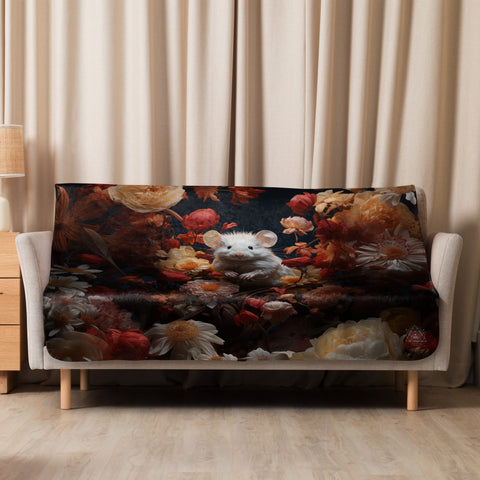 About my Brain Institute Blankets 50″×60″ Mouse Spirit Animal Sherpa Blanket