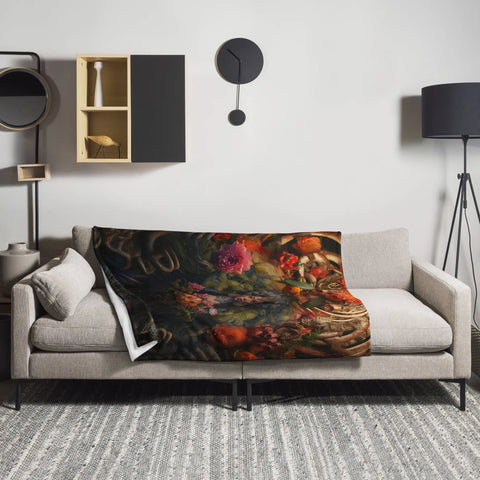 About my Brain Institute Blankets 50″×60″ Neang Neak Goddess Throw Blanket