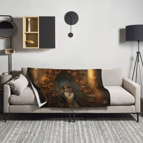 About my Brain Institute Blankets 50″×60″ Nisaba Goddess Throw Blanket