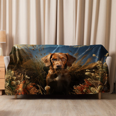 About my Brain Institute Blankets 60″×80″ Dog Spirit Animal Sherpa Blanket