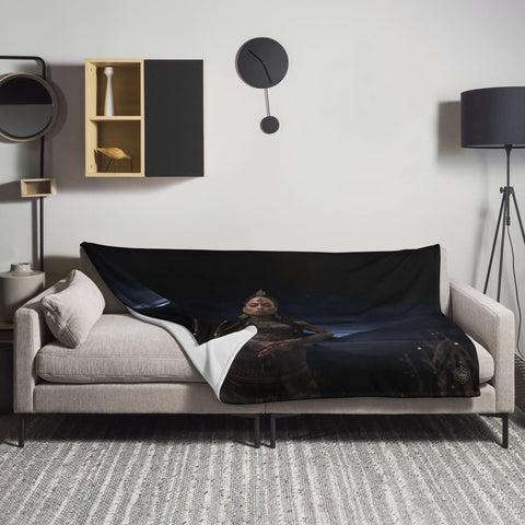 About my Brain Institute Blankets 60″×80″ Hine-Nui-Te-Pō Goddess Throw Blanket