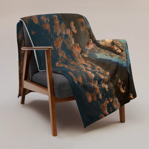 About my Brain Institute Blankets Anahita Goddess Throw Blanket