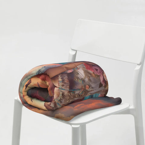 About my Brain Institute Blankets Aphrodite Goddess Throw Blanket