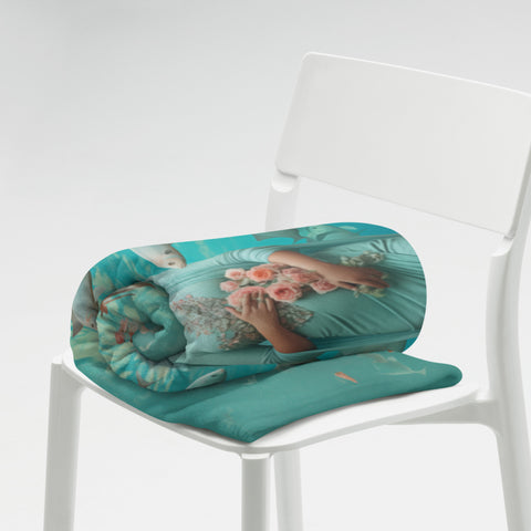 About my Brain Institute Blankets Atargatis Goddess Throw Blanket