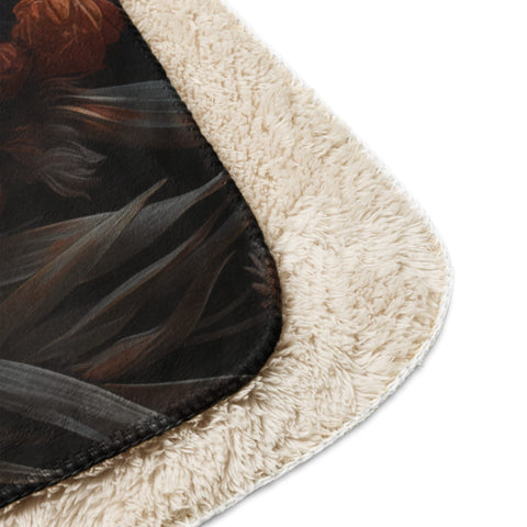 About my Brain Institute Blankets Cat Spirit Animal Sherpa Blanket