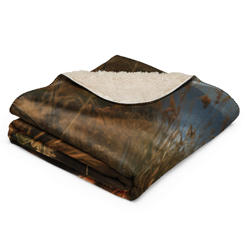 About my Brain Institute Blankets Dog Spirit Animal Sherpa Blanket