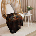 About my Brain Institute Blankets Eagle Spirit Animal Sherpa Blanket