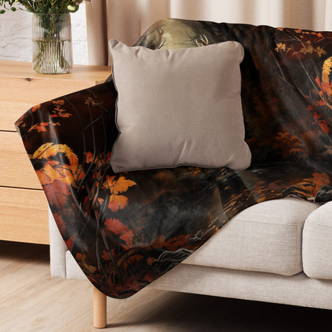 About my Brain Institute Blankets Elk Spirit Animal Sherpa Blanket