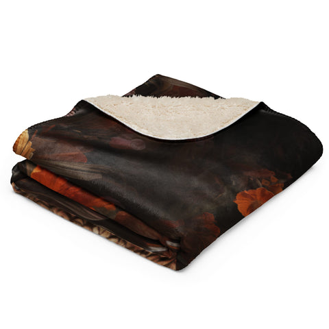 About my Brain Institute Blankets Goose Spirit Animal Sherpa Blanket