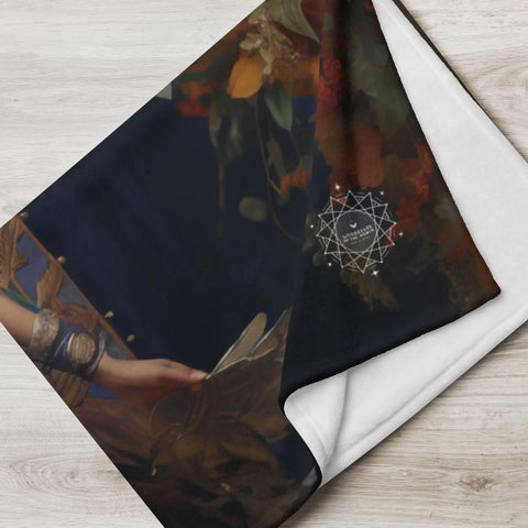 About my Brain Institute Blankets Isis Goddess Throw Blanket