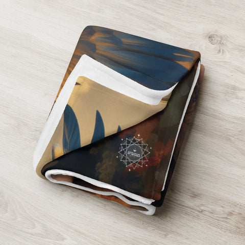 About my Brain Institute Blankets Isis Goddess Throw Blanket