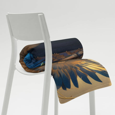 About my Brain Institute Blankets Isis Goddess Throw Blanket