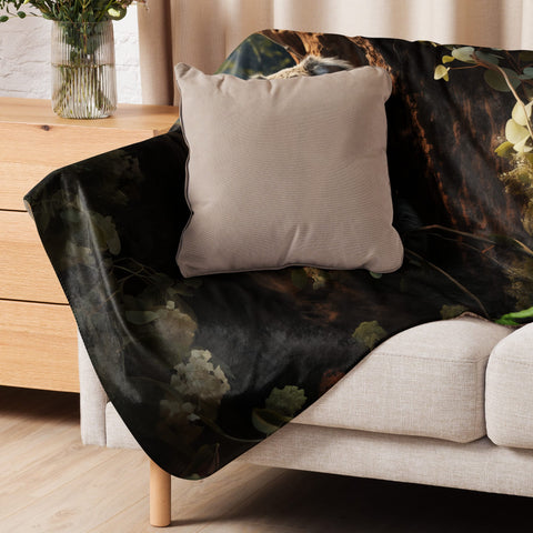 About my Brain Institute Blankets Koala Spirit Animal Sherpa Blanket