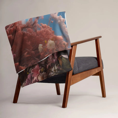 About my Brain Institute Blankets Konohanasakuya Goddess Throw Blanket