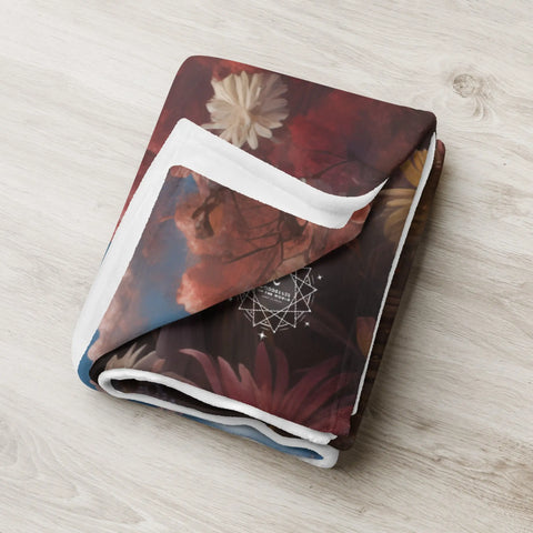 About my Brain Institute Blankets Konohanasakuya Goddess Throw Blanket