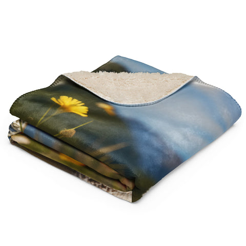 About my Brain Institute Blankets Lamb Spirit Animal Sherpa Blanket