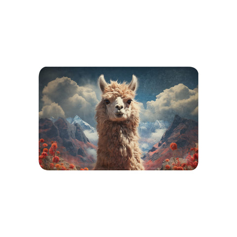 About my Brain Institute Blankets Llama Spirit Animal Sherpa Blanket
