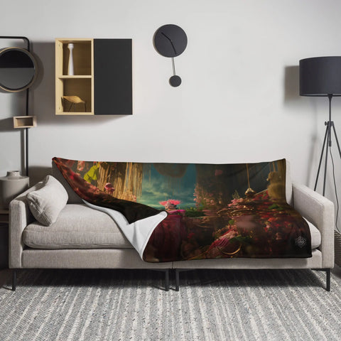 About my Brain Institute Blankets Mae Phosop Goddess Throw Blanket