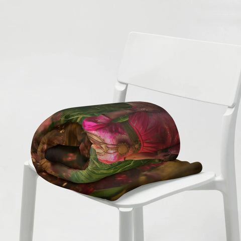 About my Brain Institute Blankets Mae Phosop Goddess Throw Blanket