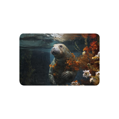 About my Brain Institute Blankets Manatee Spirit Animal Sherpa Blanket