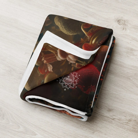 About my Brain Institute Blankets Mielikki Goddess Throw Blanket