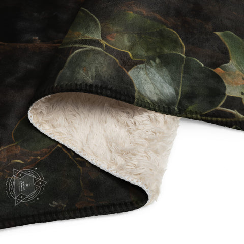 About my Brain Institute Blankets Monkey Spirit Animal Sherpa Blanket