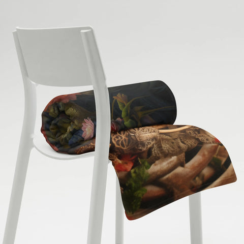 About my Brain Institute Blankets Neang Neak Goddess Throw Blanket