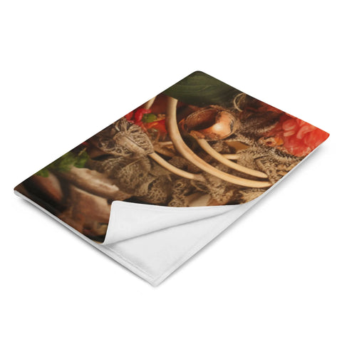 About my Brain Institute Blankets Neang Neak Goddess Throw Blanket