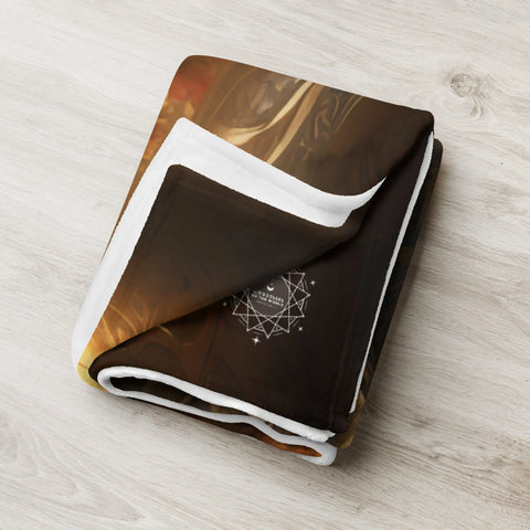 About my Brain Institute Blankets Nisaba Goddess Throw Blanket