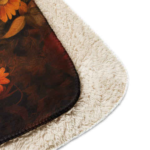 About my Brain Institute Blankets Ox Spirit Animal Sherpa Blanket