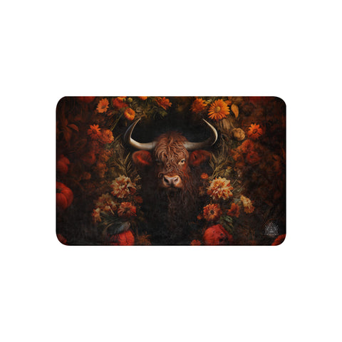 About my Brain Institute Blankets Ox Spirit Animal Sherpa Blanket