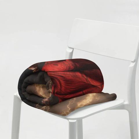 About my Brain Institute Blankets Oya Goddess Throw Blanket