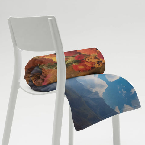 About my Brain Institute Blankets Pachamama Goddess Throw Blanket