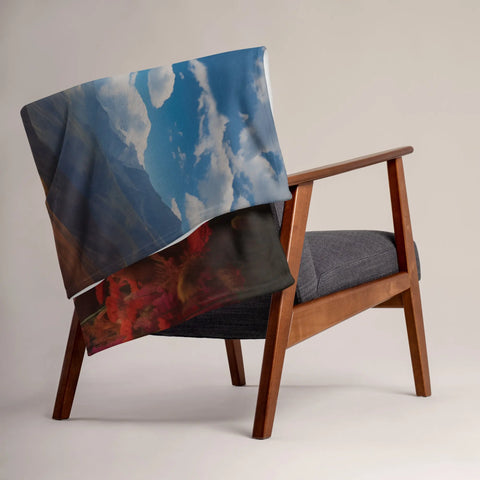 About my Brain Institute Blankets Pachamama Goddess Throw Blanket